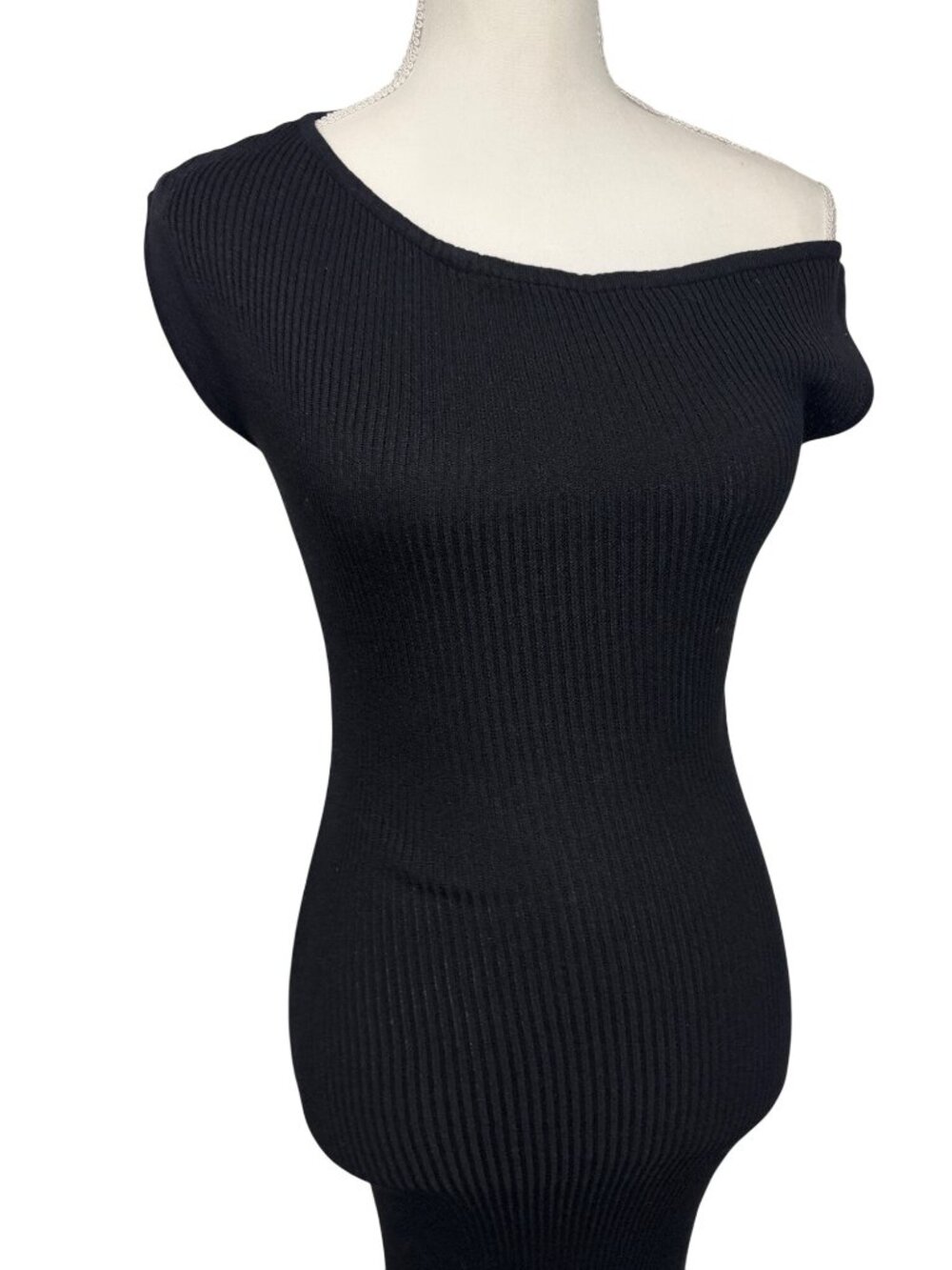 4th & Reckless Nyola Knit Dress in Black XSmall New Womens Maxi Long Gown - Picture 6 of 9
